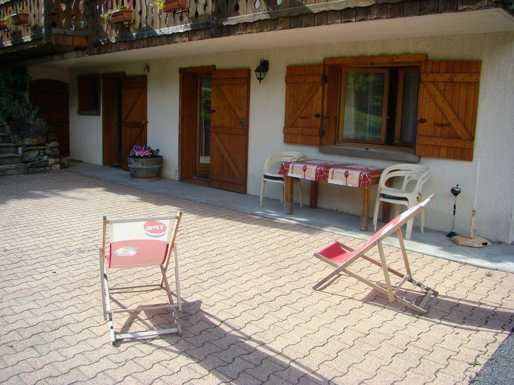 Studio "Le Panpounet" Les Contamines-Montjoie Habitación foto